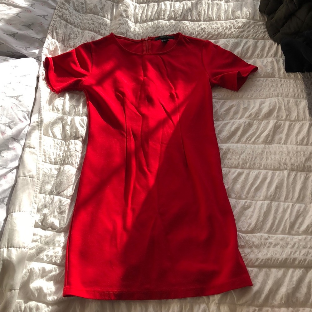 Red Mini Bodycon Dress
